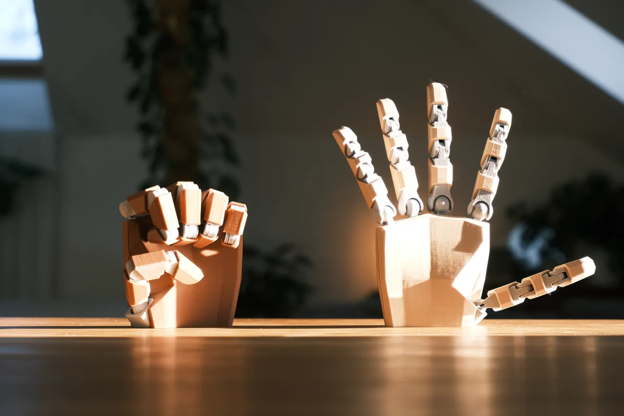 Dummy hand view 2