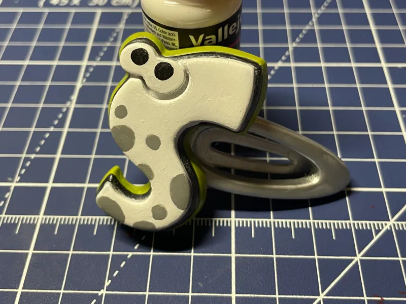 [Splatoon] Squid hairclip