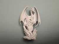 Dragon de cristal légendaire à peindre — photo 2
