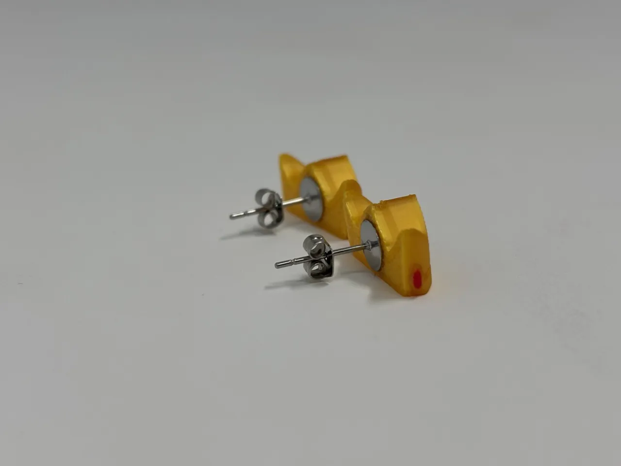 Princess Peach Crown Earrings view 3