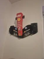 Ferrari themed wing, 67cm compact, decaled and wall mount!!!
