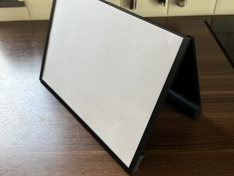 A4 sign