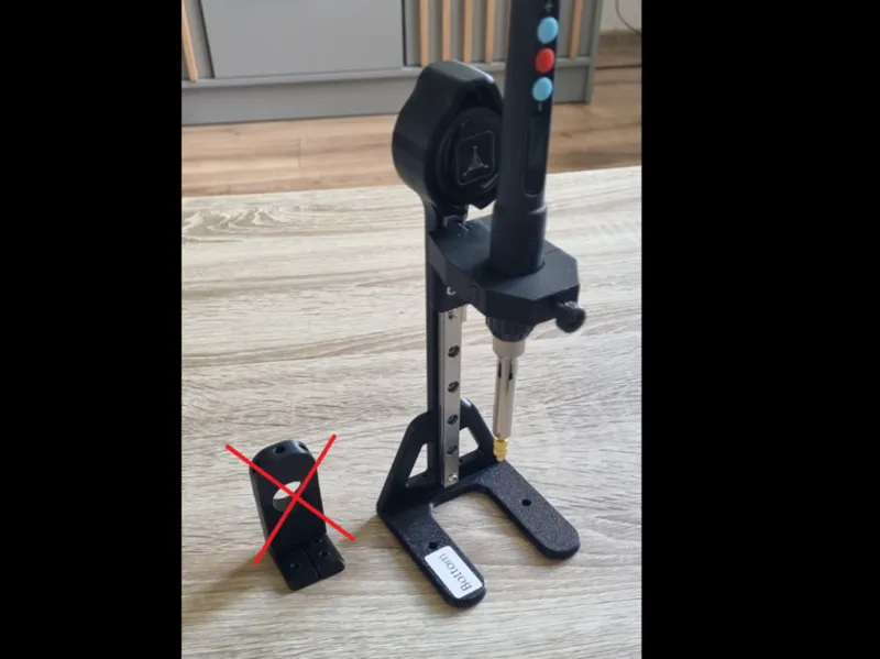 Perpendicular guide heat insert tool upgrade