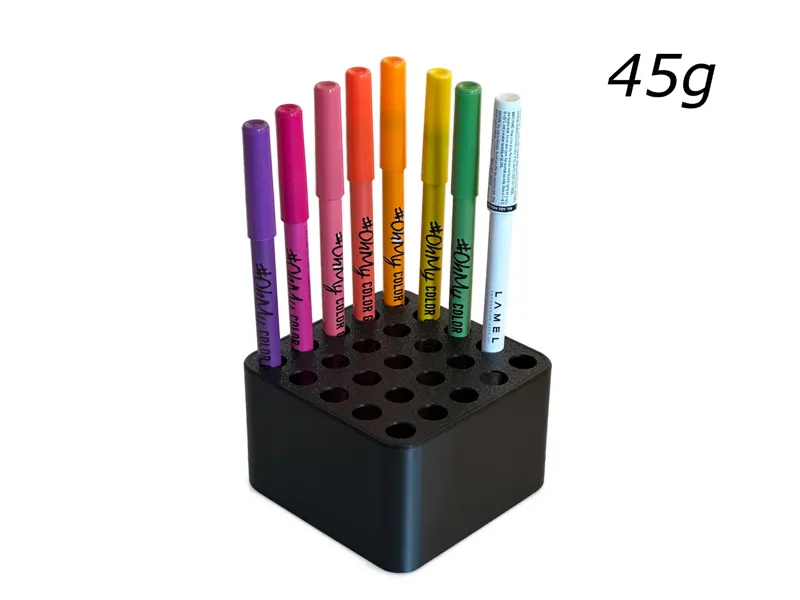 Makeup pencil holder 
