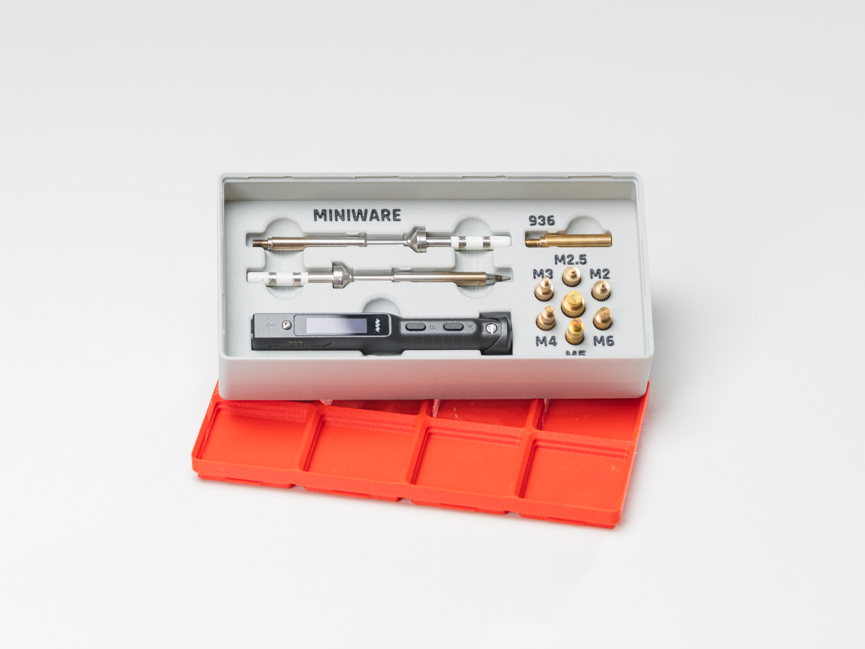 Miniatura 1 do modelo 3D TS101电烙铁套装Gridfinity收纳盒（带盖子）