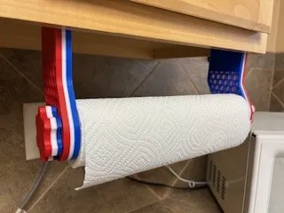 Under Cabinet Towel Holder