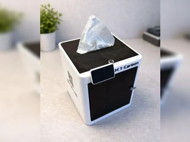 Bambulab X1C Tissue Box Tuchspender Box 3D Drucker
