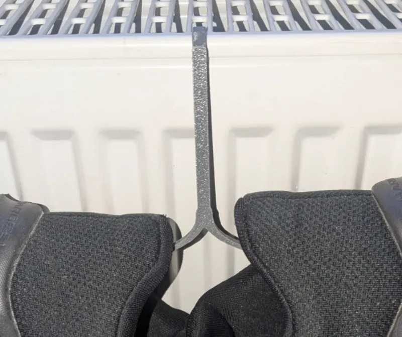 Shoe holder for heater