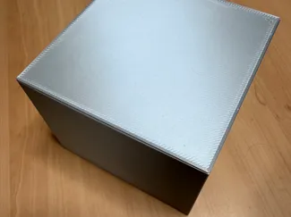 Minimalist Thin-Wall Square Box with Lid
