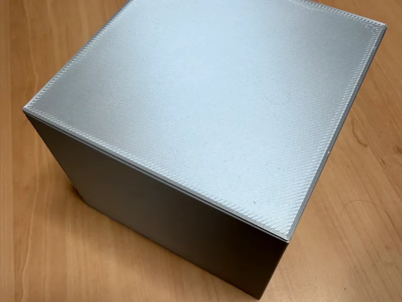 Minimalist Thin-Wall Square Box with Lid