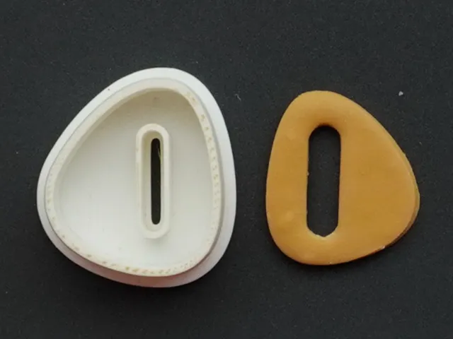 Organic Polymer Clay Cutter Earrings Necklace Pin