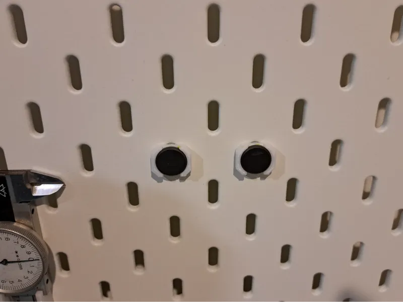 15mm magnet mount - skadis hook