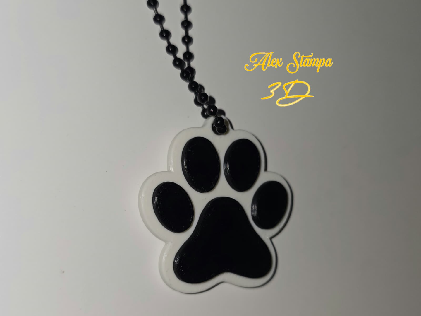 Cat keychain ABS/PLA