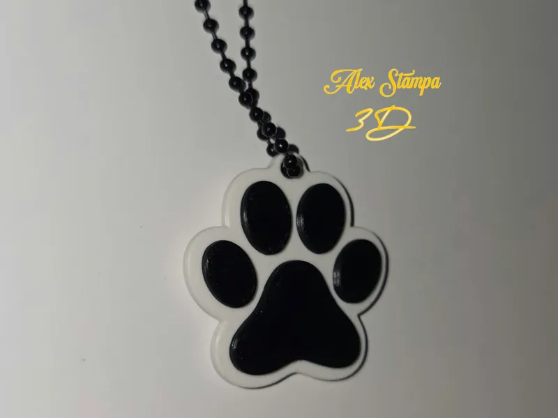 Cat keychain ABS/PLA