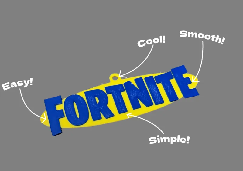Fortnite Keychain