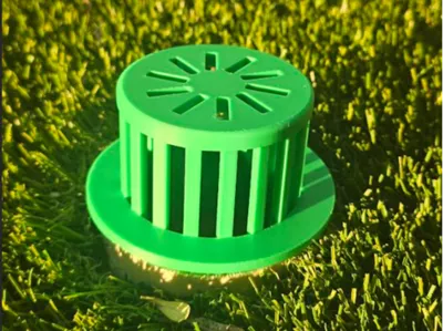Atrium Drain Grate for 3" PVC Pipe