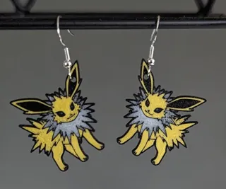 Pokemon "Jolteon" Earrings