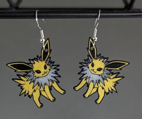 Pokemon "Jolteon" Earrings