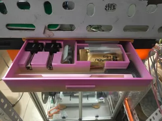 A1/A1mini工具喷头抽屉式收纳盒V1