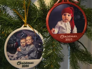 Christmas 2025 Picture ornament
