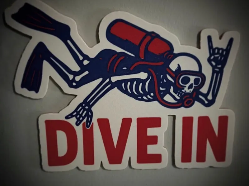 WALL ART DIVE IN