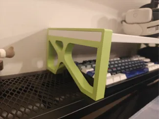 Taller Monitor stand for Ikea BURHULT