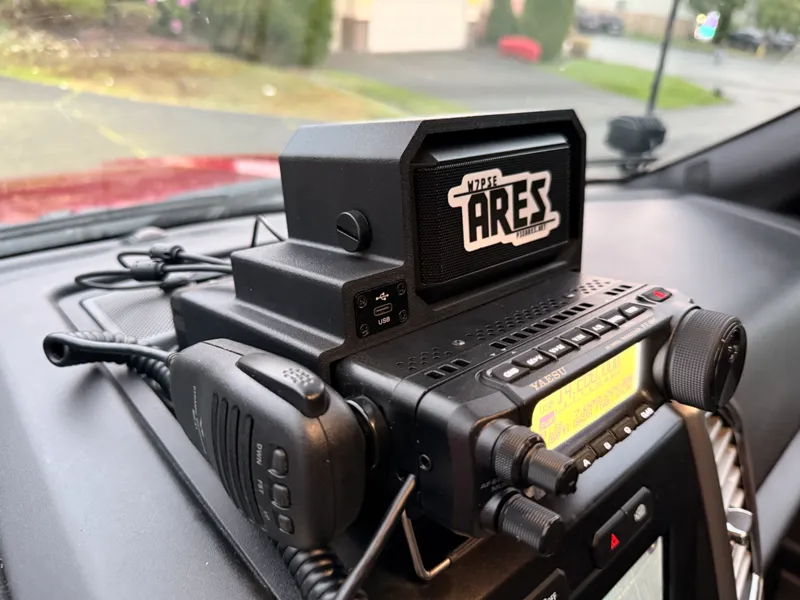 Yaesu FT-891 Digirig & speaker bracket