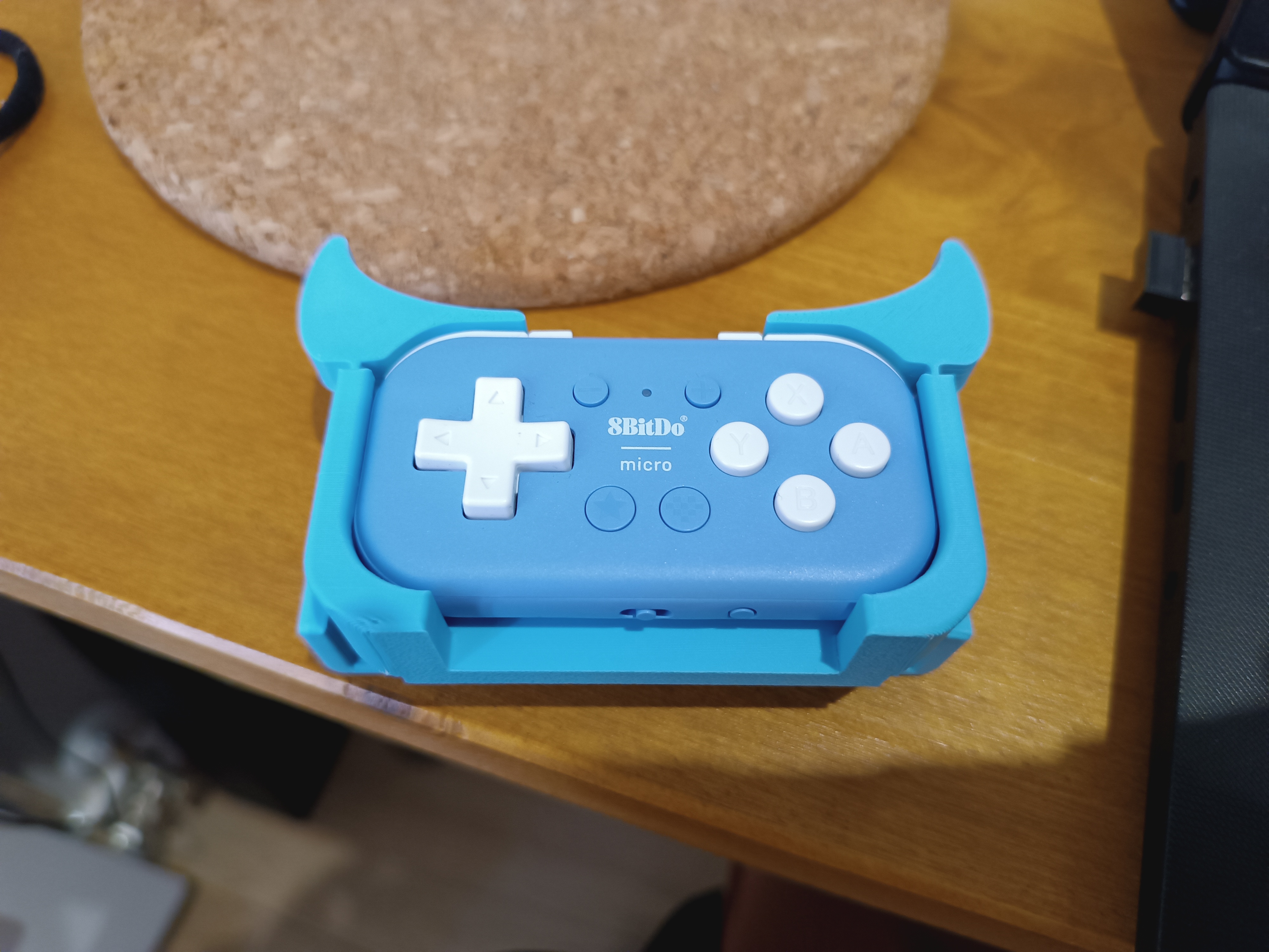 Miniatura 2 do modelo 3D 8bitdo micro Phone Controller Mount/Holder
