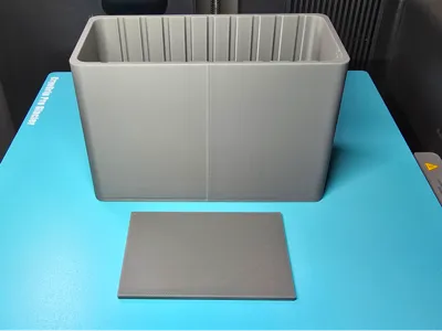 Center Divider Container for Ribbed Remote Holder