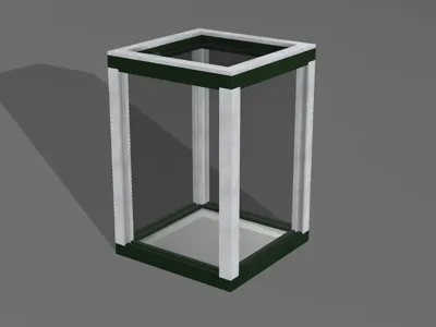 Sliding Panel Spider Enclosure