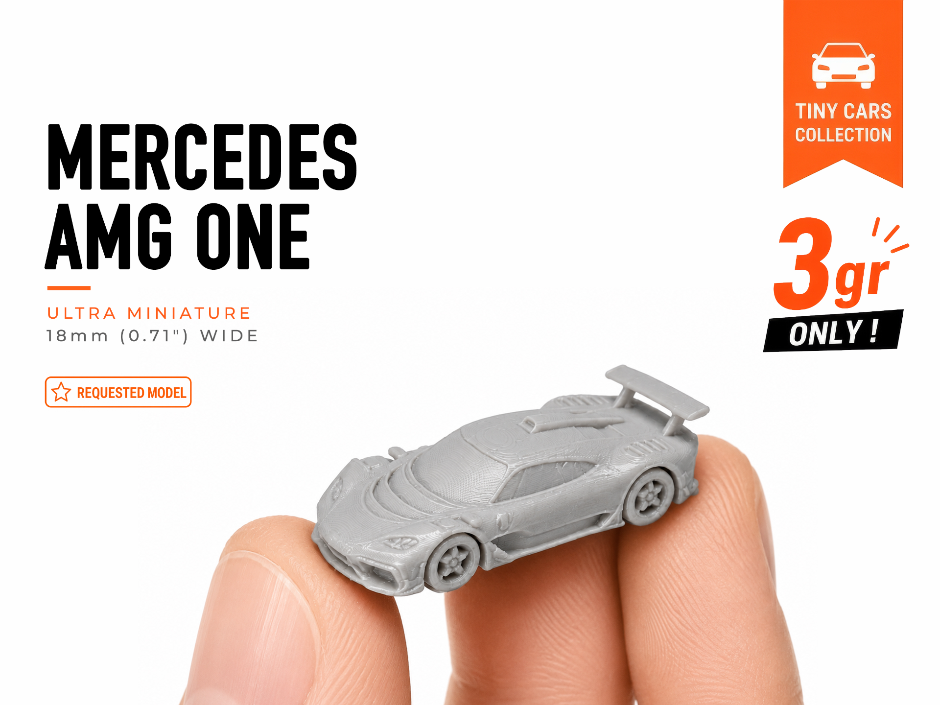 Tiny Mercedes AMG One - Mini Cars Series
