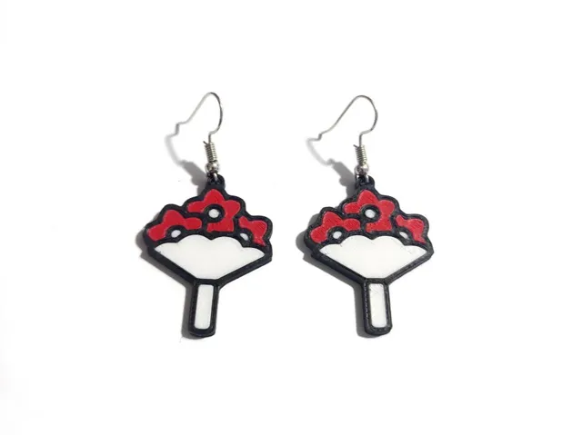Floral Charm - Earrings