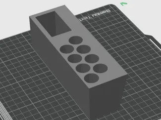 Marker and Eraser Holder (Slanted)