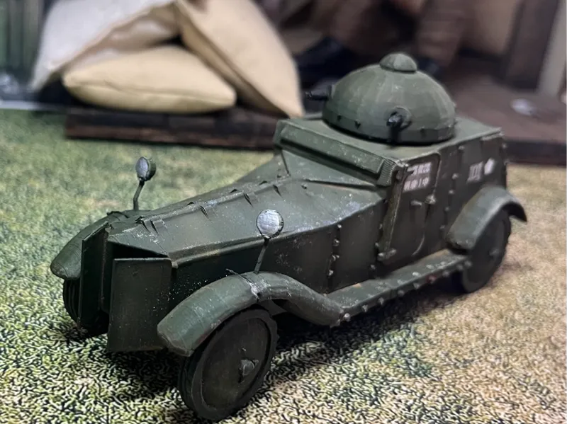 1/35 British  Rolls-Royce Armoured Car 