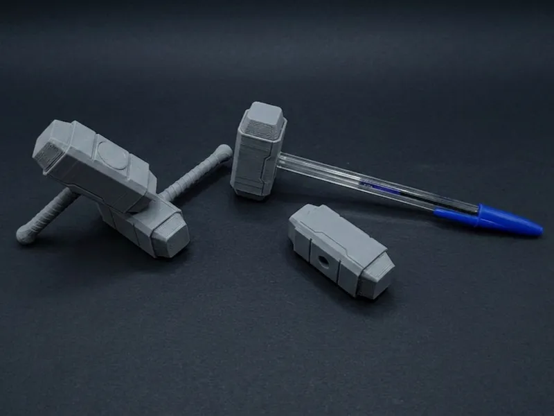 Mjolnir Fidget Spinner & Clicker Set – Pen Topper