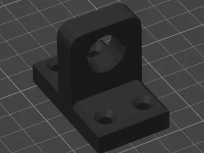 Screw-on eye plate