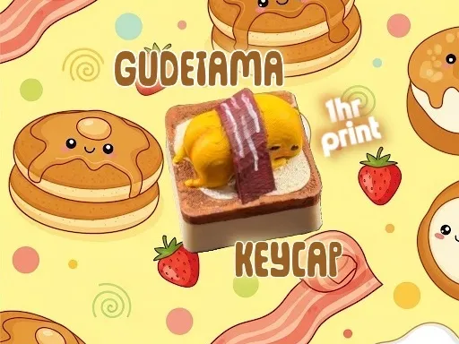 Gudetama Keycap