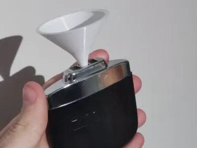 Zippo hand warmer funnel