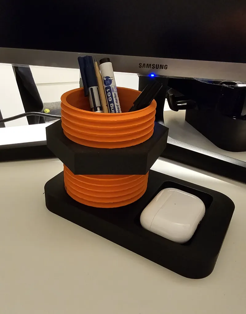 Modular pen cup / holder base