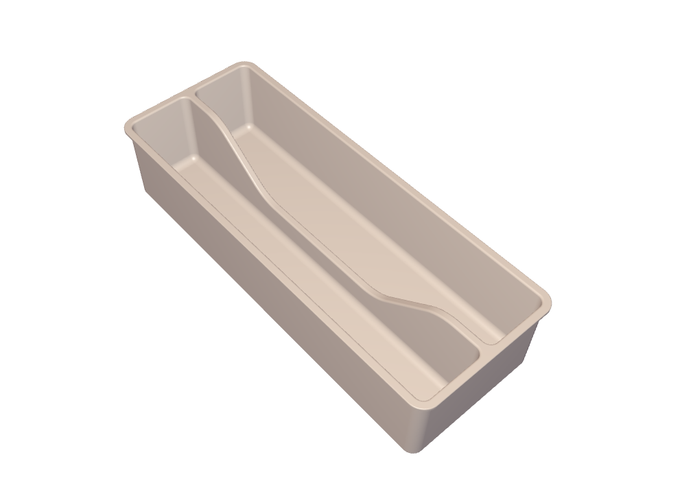 Miniatura 2 do modelo 3D Kitchen Drawer Trays 