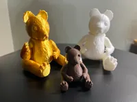 Ours en peluche grizzly articulé — photo 6