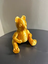 Ours en peluche grizzly articulé — photo 4