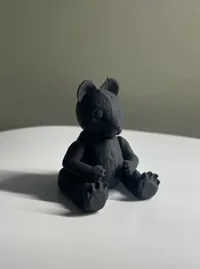 Ours en peluche grizzly articulé — photo 1