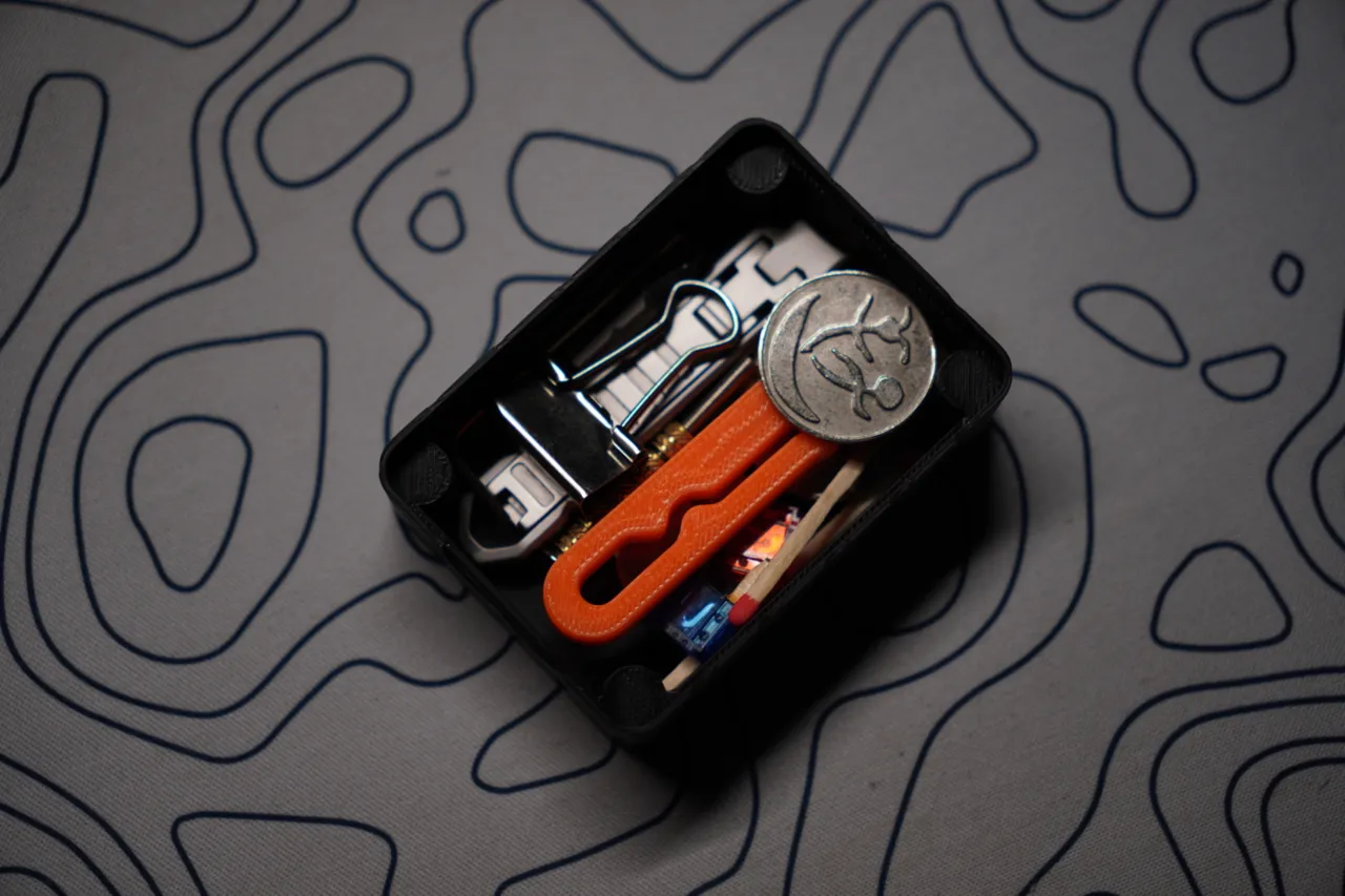 PERFECT EDC Pocket Organizer Box Small Magnetic view 4