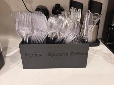 Plastic Utensil Holder