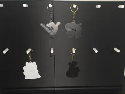 Large Keychain Display Stand