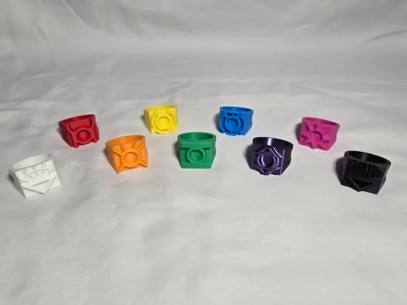 Lantern Corps Power Rings