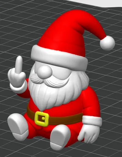 Regalo coleccionable del ornamento decorativo de la estatuilla de Papá Noel del diseño especial