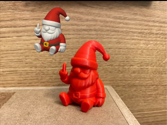 Regalo coleccionable del ornamento decorativo de la estatuilla de Papá Noel del diseño especial