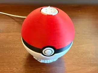 Pokeball Fitbit LTE Ace charging mount